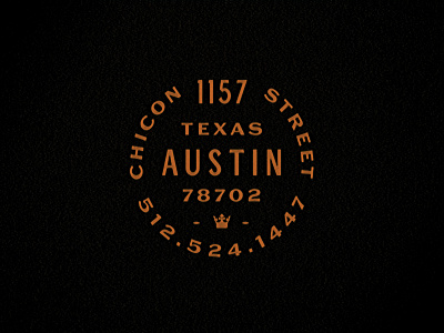 TC Contact Lockup austin lockup tattoo texas triple crown type