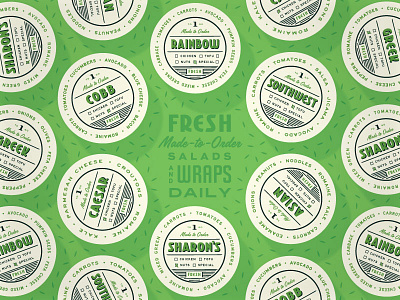 Baby Greens To-Go Stickers