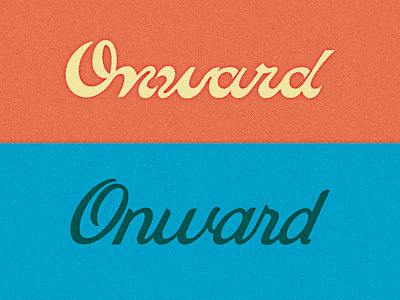 Onward Cycles Logotype Exploration custom type lettering logotype onward script