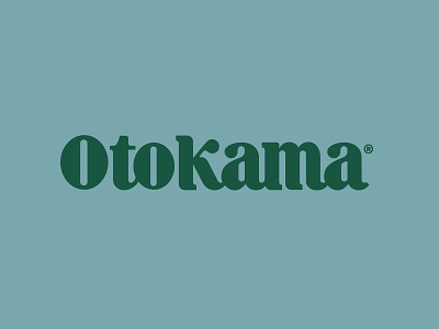 Otokama Logotype brand identity custom type lettering logotype otokama sugiyo trademark