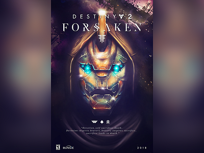 Cayde´s will alien bungie cayde design destiny destiny 2 digital art digital artwork fan fan art fantasy game art gaming graphicdesign ilustration poster procreate robot space