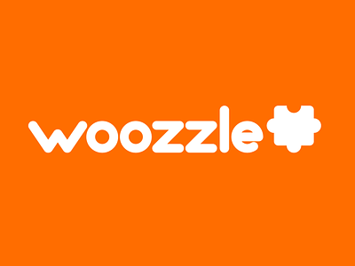 Woozzle brand design logo puzzle woozzle