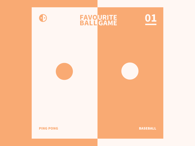 Favourite Ball Game | China vs Japan animation china duo color gif graphic infographic japan loop minimal motion vector