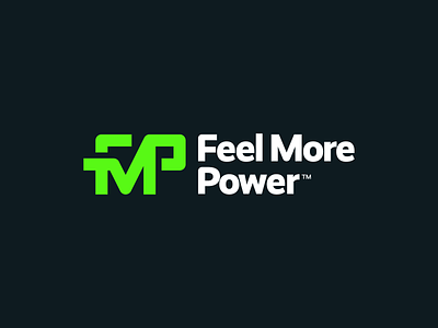 Feel More Power branding feel more power fmp logo logomark monogram visual identity