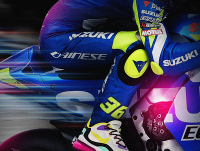Nike Air Max 270 React | Bright Violet - Poster airmax airmax270 colorful glow gsxr nike poster suzuki