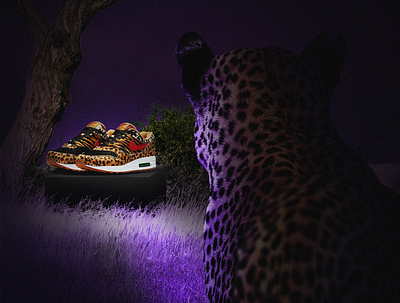 Nike Air Max 1 | Animal Pack 2.0 - Poster air max animal print camouflage editorial design graphic design leopard nike poster safari