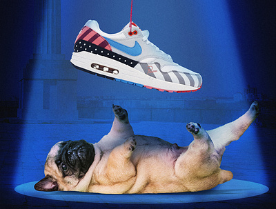 Nike Air Max 1 | Parra - Poster airmax colorful donut graphic design mops niketo poster pug