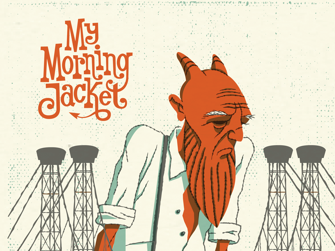My Morning Jacket by John Solimine on Dribbble