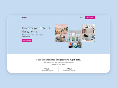 Daily UI | Day 3| Landing page design