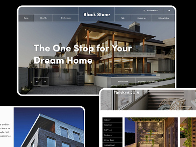 Real Estate website