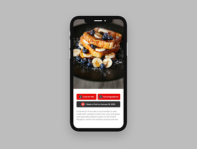 Food Ordering App android app app application booking app chef clean concept cook delivery app food app ingredients interface design ios iphone ordering product design recipe restaurant ui ux