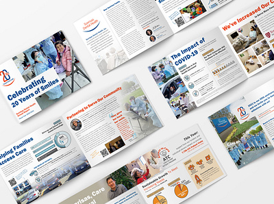 Annual Report Booklet booklet data visualization design graphic design infographics