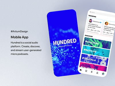 Hundred Mobile App design mobile app design product design