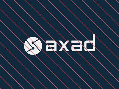 axad Logo Design branding cripto currency currency exchange design ecommerce exchange icon illustration logo minimal typography vector