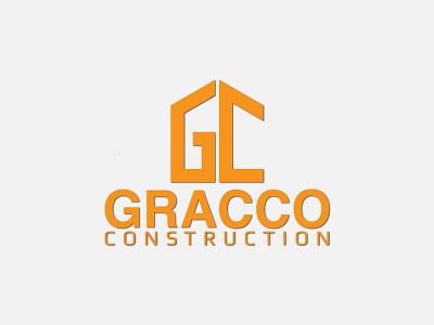 Gracco Construction Logo branding clean construction design gc gcc home house icon logo minimal real estate typography vector