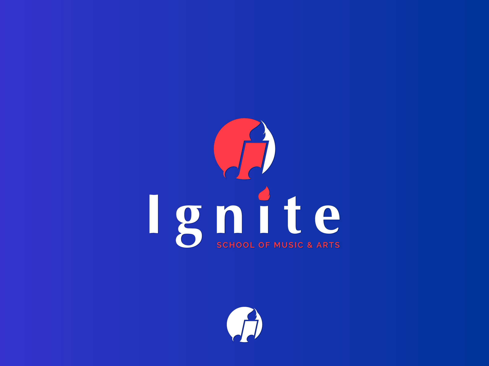 Ignite logo design by Samim Mia on Dribbble