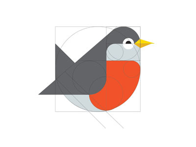 Robin Concept bird illustration logo robin th=sum the sum vancouver