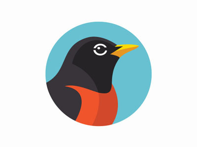 Robin Logo bird illustration logo robin th=sum the sum vancouver