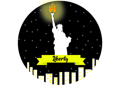 Liberty design illustrator music