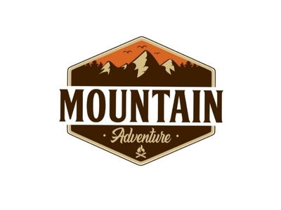 Mountain adventure adobeillustrator adventure art badge badge design badge logo brand branding camp classic coreldraw coreldrawx7 design elegant graphic identity logo mount mountain outdoor