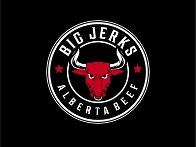 Big Jerks adobeillustrator animal art black brand branding bull classic coreldraw cow design elegant graphic identity illustration illustrator logo photoshop vector vintage