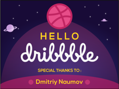 Hello Dribbble