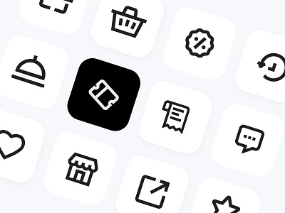 Digital Wallet - Icon black white digital wallet icon design icon set outline icons wallet wallet app