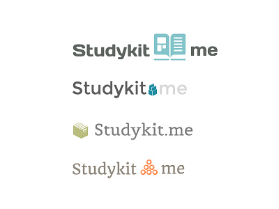 Studykit Logo concepts education learning logo reading study studykit