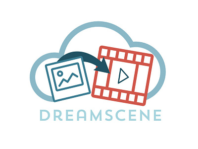 Dreamscene logo photo icon video icon