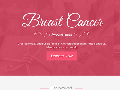 ThinkPink Statamic Theme breast breast cancer breast cancer awareness free freebie pink think pink thinkpink