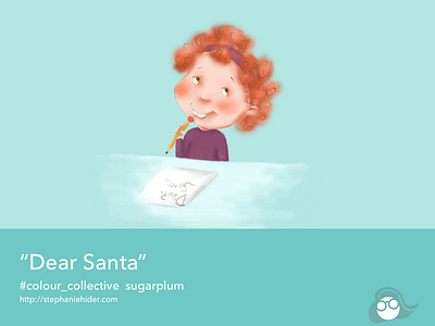 Dear Santa christmas colour collective dear santa kidlitart