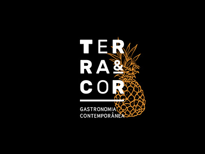Terra&Cor - Logo brand fruit health idendity illustration logo restaraunt typography