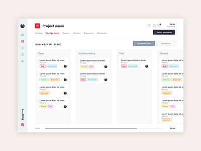 Kanban board by Jim van Eijk on Dribbble