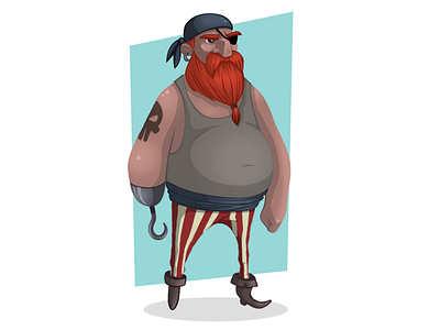 Pirate character characterdesign design drawing illustration pirate sea sketch