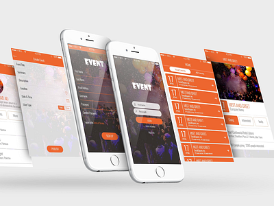 Event Manager App UI