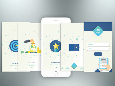 Save-Wallet App UI Design animation app art brand branding character design flat icon identity illustration illustrator logo mobile sketch ui ux vector web website