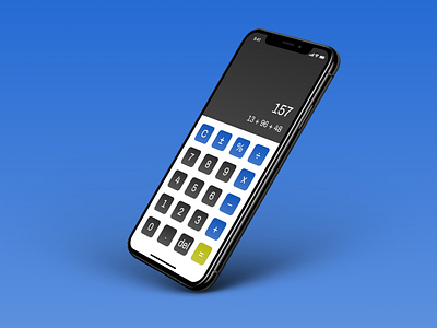 Daily UI #004 – Calculator