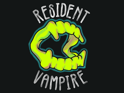 resident vampire Logo 2