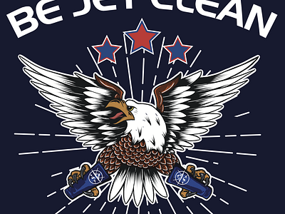 Be Jet Clean "Eagle" T-shirt