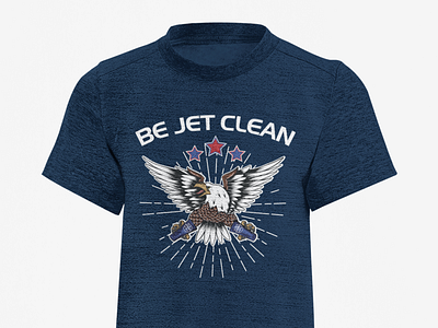 Be Jet Clean T-shirt Design