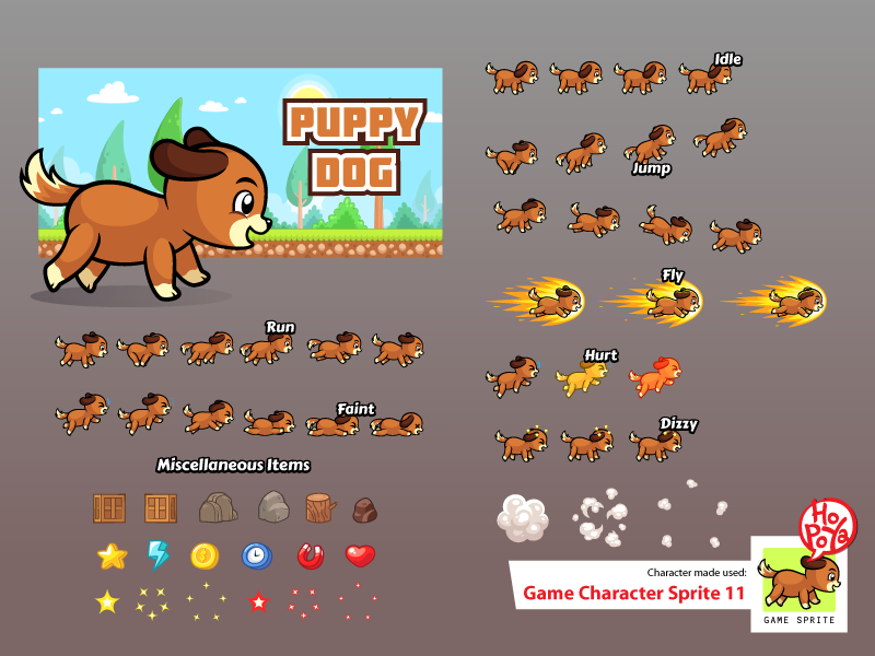 Game Character Sprite 02 by Mahmud Fajar Rosyadi on Dribbble