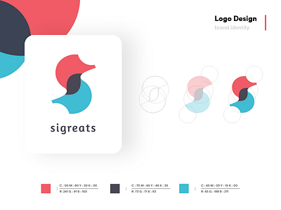 Sigreats - Logo brand graphic identity design logo logo design