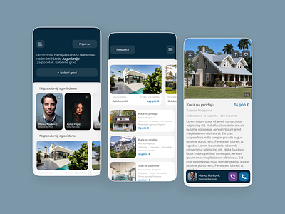 Real Estate Marketplace Web App