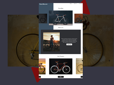 dribble home bike dark mode homepage homepage design white