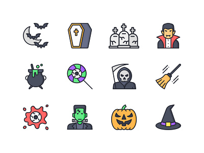 Halloween Icon Pack halloween icon iconography icons icons pack