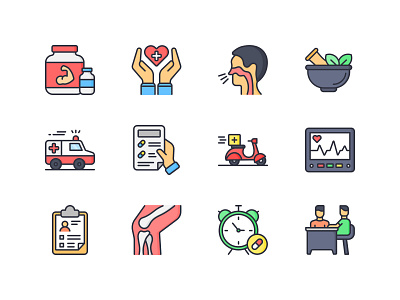 Medical Services heart icon iconography icons icons pack medical medicines ui ux