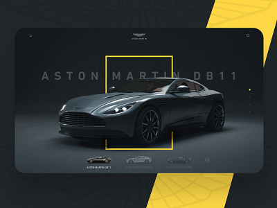 Daily UI Challenge 022/100 - Aston Martin Web Concept 100uichallenge adobe xd ankur tripathi aston martin daily 100 challenge dailychallenge dailyui dailyuichallenge redesign concept webdesign