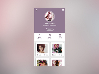 Daily UI #006 User Profile