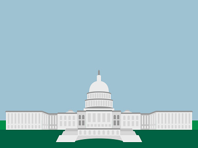 US Capital capital illustration