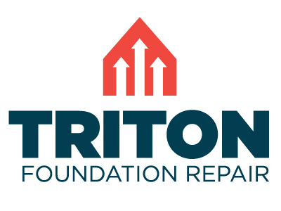 Triton Foundation Repair foundation repair logo trident triton